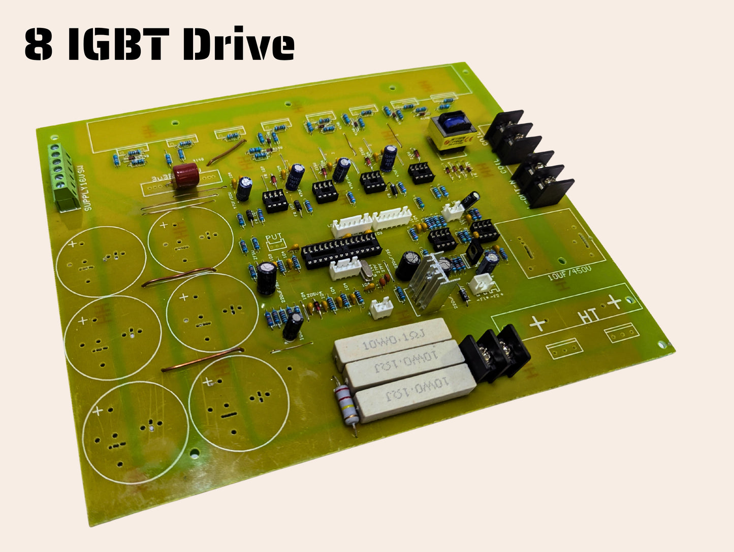 8 IGBT Driver Board – High-Speed Switching for Power Solar Inverters