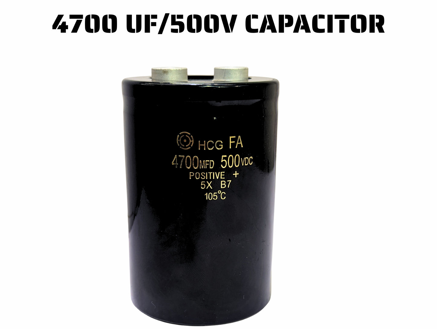 4700uF / 500V New High Voltage Capacitor