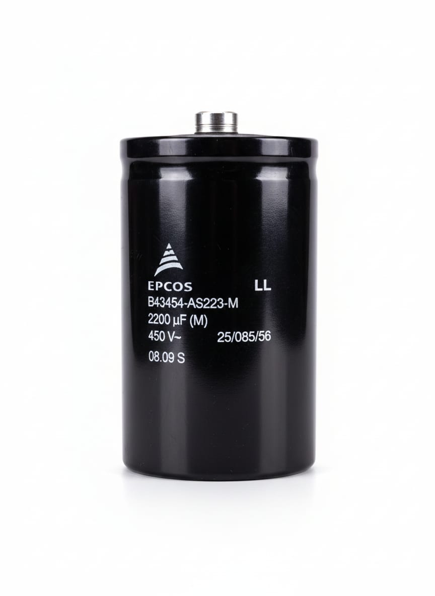2200µF 450V – EPCOS (TDK) B43454 Series Long-Life Screw Terminal Capacitor