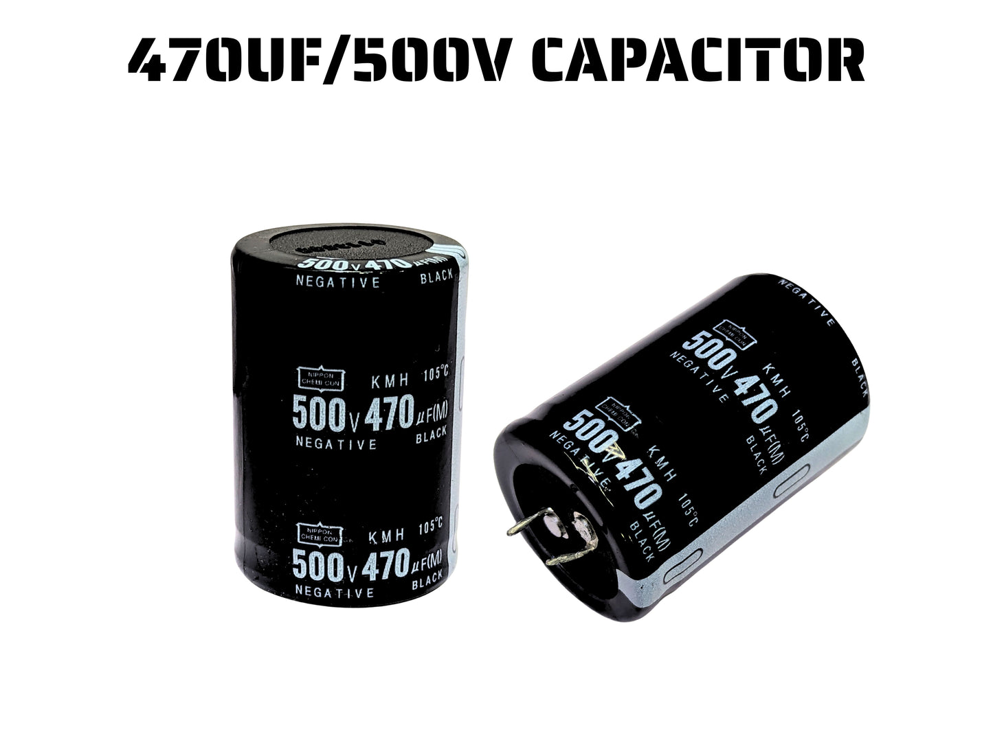 470uF / 500V Electrolytic Capacitor