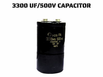3300uF / 500V High Voltage Capacitor