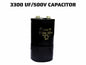 3300uF / 500V High Voltage Capacitor