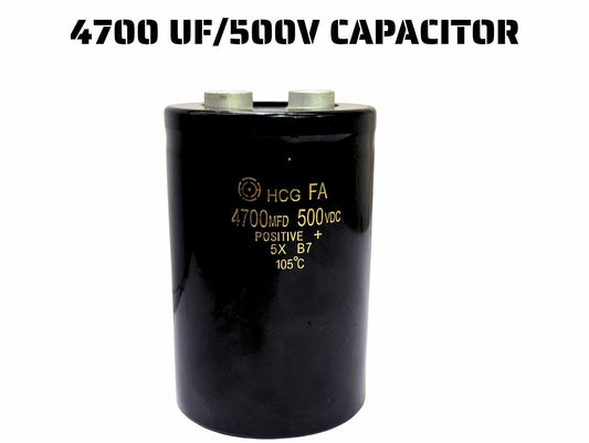 4700uF / 500V New High Voltage Capacitor