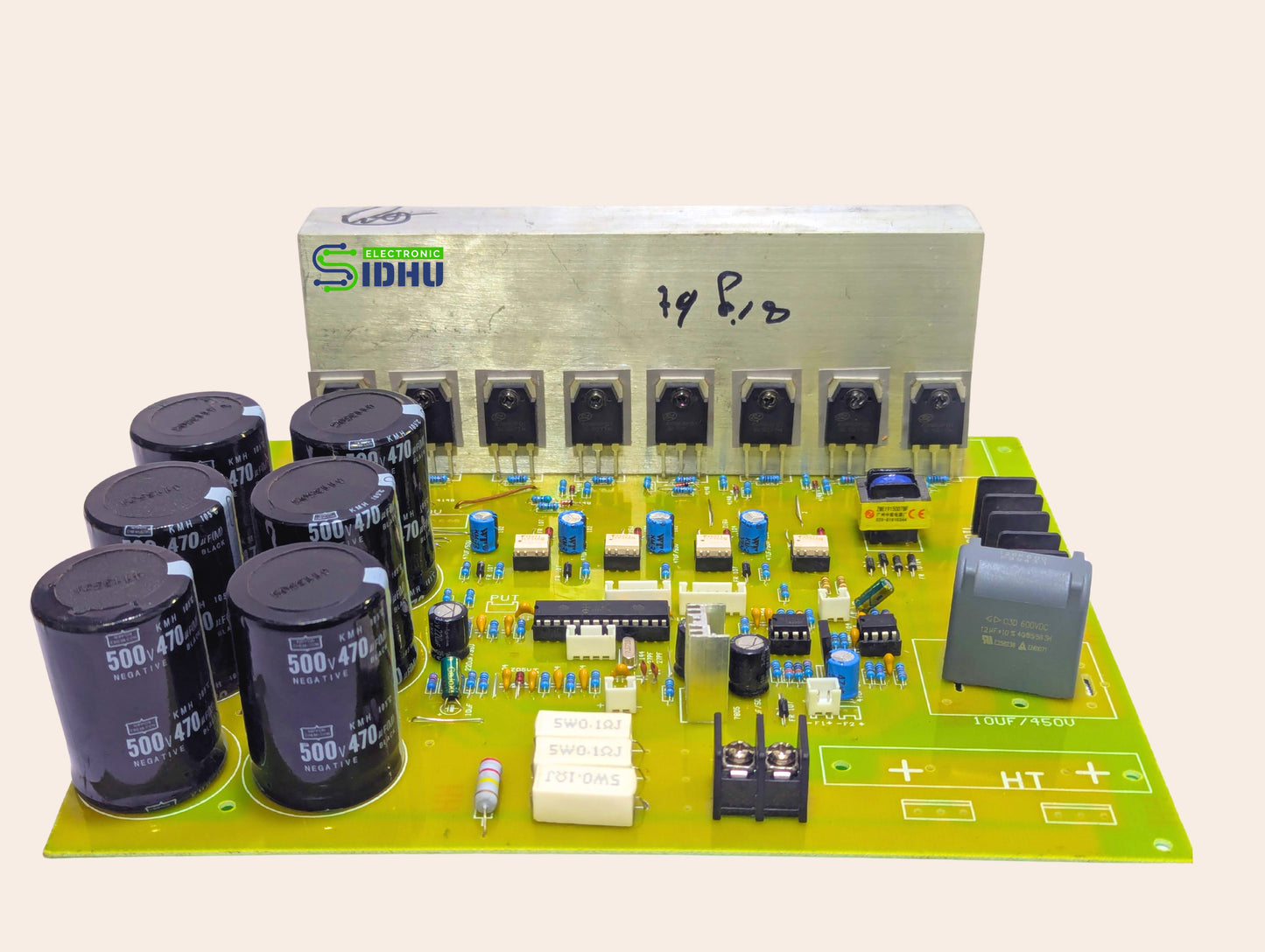 7KVA (A+) Inverter Board With 60n60 IGBT & 470UF/450V Capacitors