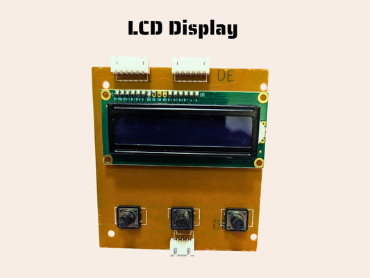 LCD Display with Button Interface