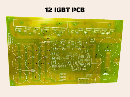 12-Channel IGBT Driver PCB – Bare Board by Sidhu Electronics
