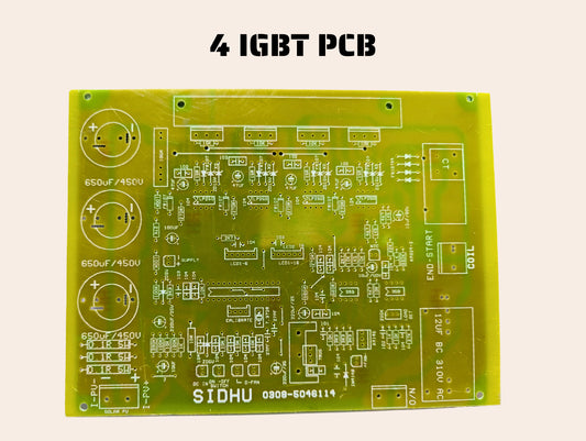 4-Channel IGBT Driver PCB – Compact Control Board by Sidhu Electronics
