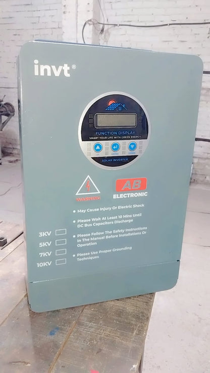 Royal Solar Inverter Body White & Yellow Design